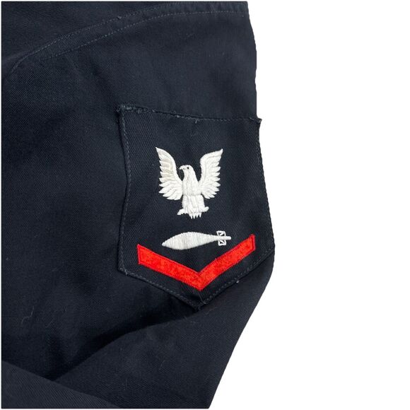 WW2 1940s US Navy USS PROTEUS Uniform Shirt Submarine Torpedoman First Class - Picture 3 of 7